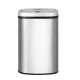 Devanti 50L Motion Sensor Rubbish Bin Stainless Steel Automatic Touchless Waste Bin with Liner Holder Silver