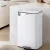 Cefito 40L White Pedal Bin: Steel/Stainless Steel, Soft-Close, Anti-Rust, Waterproof, Easy-Clean for Kitchen/Office