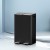 Cefito 60L Dual Compartment Pedal Bins: Carbon Steel, Soft Close, Stainless Pedal, Anti-Rust, Easy Clean Black Design