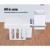 Cefito Pull Out Bin Kitchen Double Basket 2x15L White, Concealed Waste Bin with Lids, Heavy Duty Runners, Easy Install