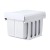 Cefito Pull Out Triple Slide Kitchen Bin 31L White – 3 Compartment Waste & Recycling, Steel Frame, Odour Lid, 48x34x35cm