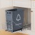Cefito Pull Out Bin 40L Grey – Chrome-Plated Slide-Out Kitchen Cabinet Rubbish Basket, Removable Front, Easy Install