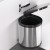 Cefito Pull Out Swing Out Bin, Stainless Steel, 12L, Auto Open Lid, Space-Saving, Easy Clean, Rust & Stain Resistant