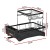 Cefito 2-Tier Expandable Dish Rack, Steel Frame, 54x31.5x33.5cm, Removable Design, Cutlery Holder, Quick Dry