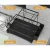 Cefito 2-Tier Expandable Dish Rack, Steel Frame, 54x31.5x33.5cm, Removable Design, Cutlery Holder, Quick Dry