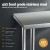 Cefito Stainless Steel Kitchen Bench Work Table 610x760mm, 430 Food-Grade, Adjustable Undershelf, 160kg Load