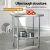 Cefito Stainless Steel Kitchen Bench Work Table 610x760mm, 430 Food-Grade, Adjustable Undershelf, 160kg Load Cefito Stainless Steel Kitchen Bench Work Table 610x760mm, 430 Food-Grade, Adjustable Undershelf, 160kg Load
