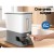 5-Star Chef 12KG Cereal Dispenser Rice Container, Food Grade Plastic, One-Press Output, Moisture-Proof, White/Grey
