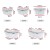 5-Star Chef 16-Piece BPA-Free Food Storage Container Set, Airtight, Stackable, Microwave Safe, 350ml-1000ml