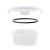5-Star Chef 16-Piece BPA-Free Food Storage Container Set, Airtight, Stackable, Microwave Safe, 350ml-1000ml