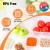 5-Star Chef 16-Piece BPA-Free Food Storage Container Set, Airtight, Stackable, Microwave Safe, 350ml-1000ml