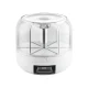5-Star Chef Cereal Dispenser 7kg Grain Container, 6 Compartments, Food-Grade Plastic, 360° Rotatable, White