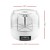 5-Star Chef Cereal Dispenser 7kg Grain Container, 6 Compartments, Food-Grade Plastic, 360° Rotatable, White