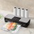 Devanti Food Vacuum Sealer Machine 110W Stainless Steel with Auto Seal Cutter, 5 Modes, 4 Rolls + 10 Bags & Vacuum Tube