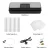 Unbranded Devanti Food Vacuum Sealer Machine 80kpa 30cm Auto Seal Cutter Stainless Steel with 4 Rolls Bags 10pcs