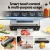 Devanti Stainless Steel Food Vacuum Sealer, 110W, Smart Touch, Built-in Cutter, 4 Rolls, Bags & Tube, 1-Year Warranty
