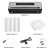 Devanti Food Vacuum Sealer Machine - 110W, Smart Touch, Built-in Cutter, 60kpa Suction, 4 Rolls + 10 Bags, Portable