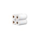 4 Rolls Food Vacuum Sealer Bags 15cm x 6m, Tear-Resistant, Freezer Safe, Custom Cut, BPA-Free Storage