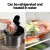 2 Rolls Food Vacuum Sealer Bags 28cm x 6m, Multi-Layer, Tear-Resistant, Heat Safe, Freezer Compatible