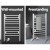 Devanti Electric Heated Towel Rail Rack, 10-Bar Freestanding/Wall-Mount, Rapid Heat, Aluminium, 53x35x97.5cm, 150W