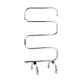 Devanti Electric Heated Towel Rail 5 Bars Freestanding Stainless Steel Clothes Dryer Warmer with Waterproof Switch