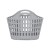 Artiss Large Foldable Laundry Basket Hamper, 49x36x39cm Grey Plastic, Ventilated, Lightweight, Easy Carry Handle