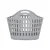 Artiss Large Foldable Laundry Basket Hamper, 49x36x39cm Grey Plastic, Ventilated, Lightweight, Easy Carry Handle