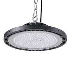 Leier LED High Bay Lights, Aluminium, 150W, 31cm Diameter - Industrial Workshop Warehouse Factory Lamp, SAA Approved