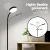 Artiss LED Floor Lamp with Remote, 1.5m Adjustable Gooseneck, Dimmable Light, Aluminium, 3000-6500K, Home Living Room