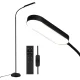 Artiss LED Floor Lamp with Remote Control, Adjustable 4 Colour Temperatures, 174cm Metal Gooseneck, Eye-Caring Lighting