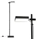Artiss LED Floor Lamp 170cm, 12W Modern Standing Lamp with 360° Rotating Head, Metal Pole, Foot Switch, 3000K Light