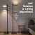 Artiss LED Floor Lamp 170cm, 12W Modern Standing Lamp with 360° Rotating Head, Metal Pole, Foot Switch, 3000K Light