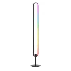 Artiss RGB LED Floor Lamp 118cm Remote Control Corner Light Stand, APP Control, Adjustable Brightness, Aluminium