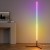 Artiss 150CM RGB LED Floor Lamp with Remote Control, Bluetooth App, Adjustable Brightness, ABS Aluminium Stand