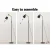 Artiss Floor Lamp LED Light Stand 1.5m Black – Modern Metal Frame, Plastic Shade, Adjustable, Home Office Lighting