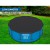 Bestway 3.66m/12ft Round Pool Cover - Durable UV-Resistant PVC, Includes Secure Ropes & Drainage, 3.7m Diameter