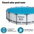 Bestway 4.17m Round Pool Cover - Durable UV-Resistant PE, Solar Heat Retention, Fits Models 56597, 56949, 5612Y