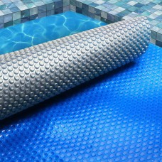 Aquabuddy 10x4m 500 Micron Solar Pool Cover Blue Silver LDPE – Isothermal Blanket, Reduces Evaporation & Keeps Heat Aquabuddy 10x4m 500 Micron Solar Pool Cover Blue Silver LDPE – Isothermal Blanket, Reduces Evaporation & Keeps Heat