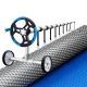 Aquabuddy 600 Micron Solar Pool Cover 10.5x4.2m with 5.55m Aluminium Roller - Durable, Heat-Boosting, Eco-Friendly