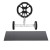 Aquabuddy 600 Micron 11x4.8m Black Solar Pool Cover with 5.55m Adjustable Aluminium Roller, Heat Retention Set