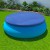Aquabuddy Pool Cover PE Material 2.44m Round Blue - Durable UV Resistant Blanket for Above-Ground Pools
