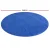 Aquabuddy 3.66m Round Pool Cover - Durable UV Resistant PE Material, Blue, with Drainage Holes and Anchoring Ropes