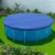 Aquabuddy 3.66m Round Pool Cover - Durable UV Resistant PE Material, Blue, with Drainage Holes and Anchoring Ropes