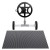 Aquabuddy 600 Micron Black Solar Pool Cover 6.5x3m & Adjustable Aluminium Roller for 4m Pools - UV Resistant, Warmth