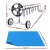 Aquabuddy 6.5x3m 600 Micron Solar Pool Cover & Aluminium Roller Set - Durable, Adjustable, UV-Resistant, Easy Setup