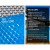Aquabuddy 500 Micron Pool Cover 6.5x3m - Blue/Silver LDPE Solar Blanket, Reduces Evaporation by 97%, 5-Year