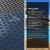 Aquabuddy 7x4m 600 Micron Solar Pool Cover with Aluminium Roller, Adjustable 2.4-5.55m, Blue & Black Blanket