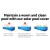 Aquabuddy Solar Pool Cover, Low Density Polyethylene, 8x4.2m, Blue/Silver, 500 Micron, Reduces Evaporation
