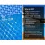 Aquabuddy Aluminium Pool Roller & 8x4.2m 400 Micron Solar Blanket, Blue - Keep Pool Clean & Warm, Adjustable, Durable