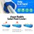 Aquabuddy 500 Micron Pool Cover & Aluminium Roller Set 8.5x4.2m - Solar Blanket with Silver/Blue Design, 5-Year Warranty